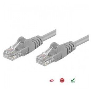 INTELLINET 318921 Intellinet patch cord RJ45. kat. 5e UTP. 1m szary. 100 miedź