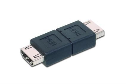 Assmann ASM Adapter HDMI 1.4 HighSpeed Typ HDMI A/HDMI A Ż/Ż czarny AK-330500-000-S