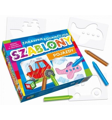 MULTIGRA Multigra, zestaw Szablony Pojazdy