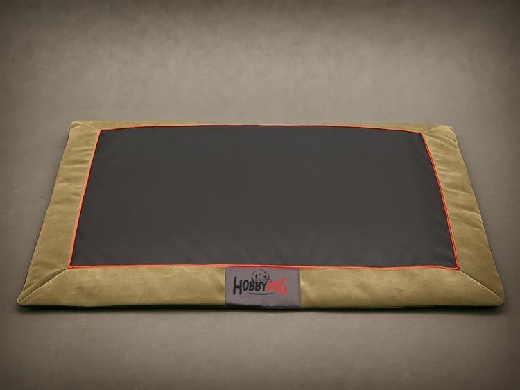 HobbyDog Mata dla psa, szary, 90x70 cm.