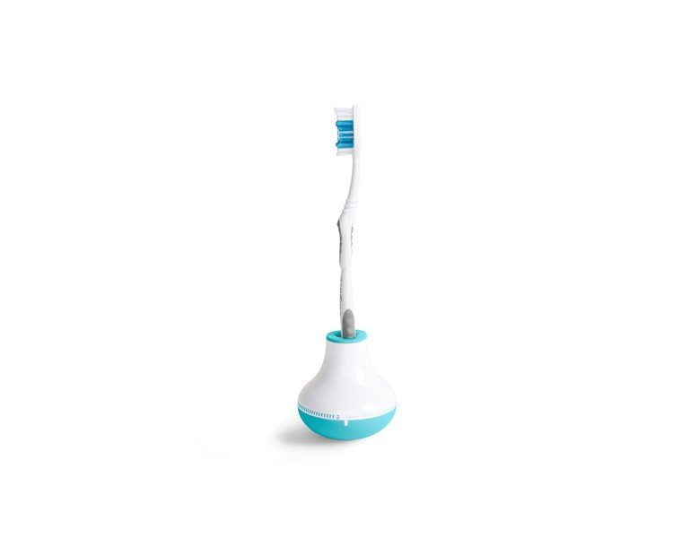 Quirky Bobble Brush - Timer do mycia zębów z uchwytem (niebieski) PBBT1-XBEU
