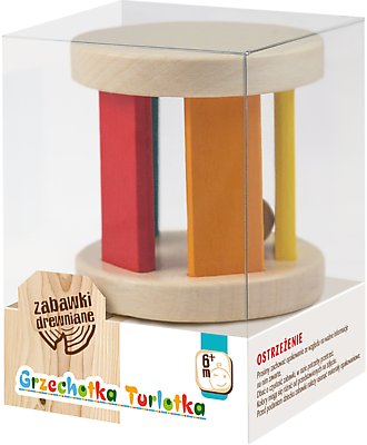 Trefl Drewniana Grzechotka Turlotka 60633