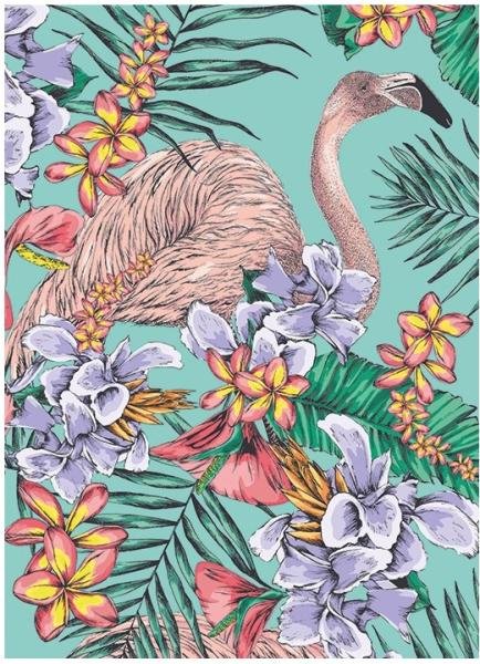 Karnet B6 z kopertą Flamingo Museums & Galleries OD 24,99zł