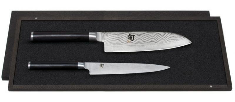 KAI Shun zestaw 2 noży w drewnianym etui DMS-230
