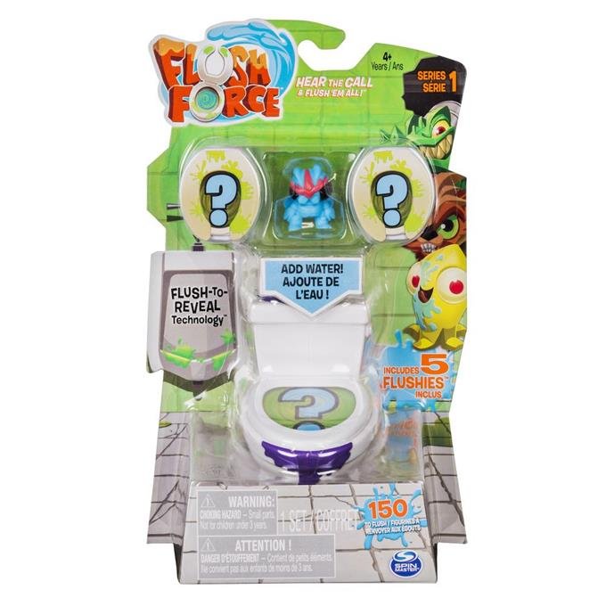Flush Force, figurki Flush z toaletą