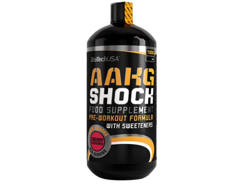 BioTech BioTech, Suplement diety, AAKG Shock, wiśnia, 1000 ml