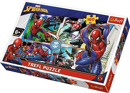 Фото - Пазли й мозаїки Trefl Puzzle 160 Spider Man na ratunek 15357 -  PAP 