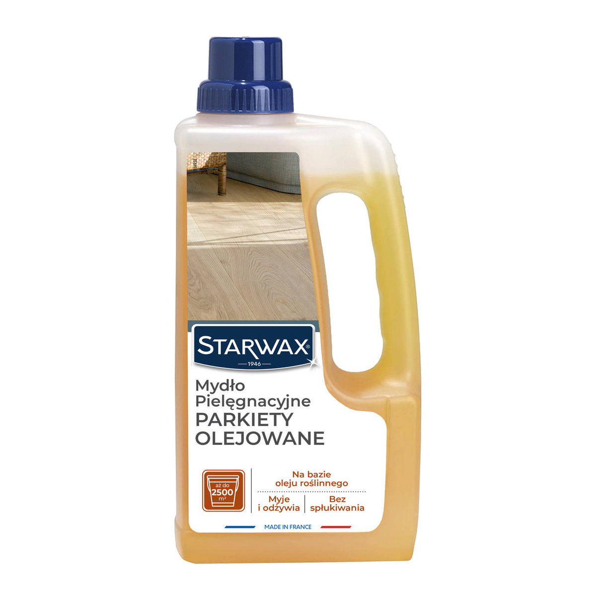 Starwax Mydło pielęgnacyjne parkiet olejowany, 1L 43176