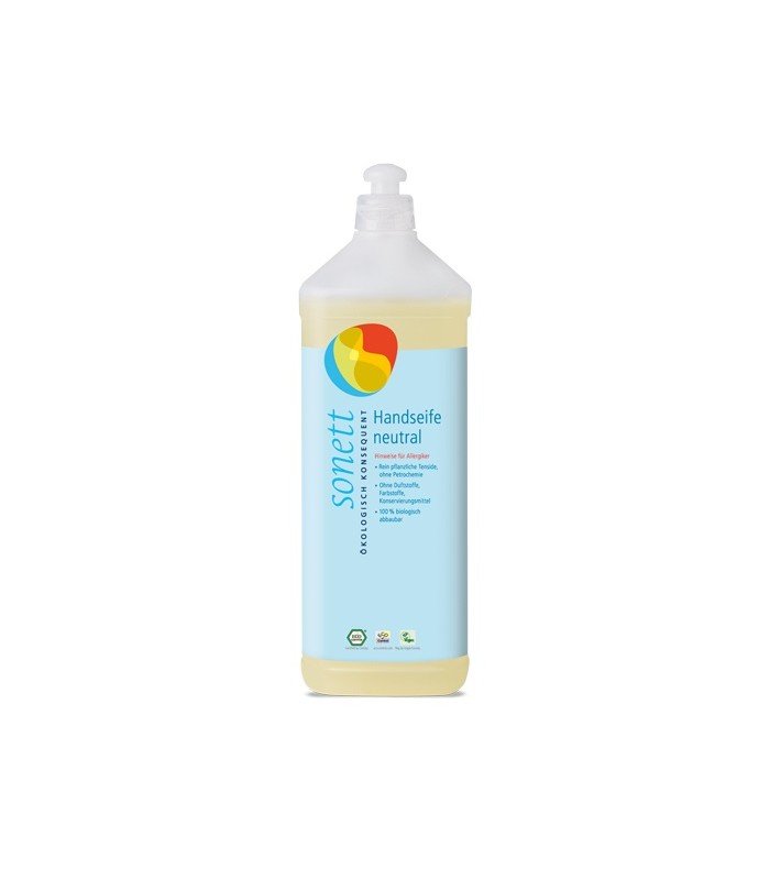 Sonett Mydło w płynie NEUTRAL 1 l Opakowanie uzupełniające GreenLine-757-uniw