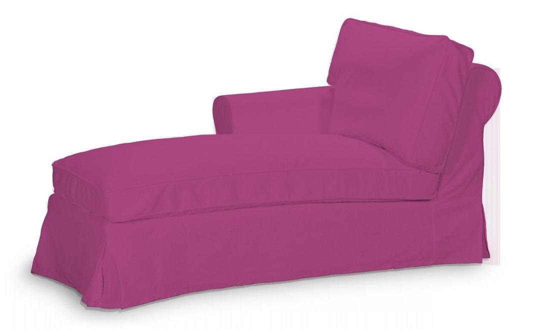 Dekoria Pokrowiec na szezlong Ektorp lewy amarant 84 x 166 x 73 cm Etna 642-705-23