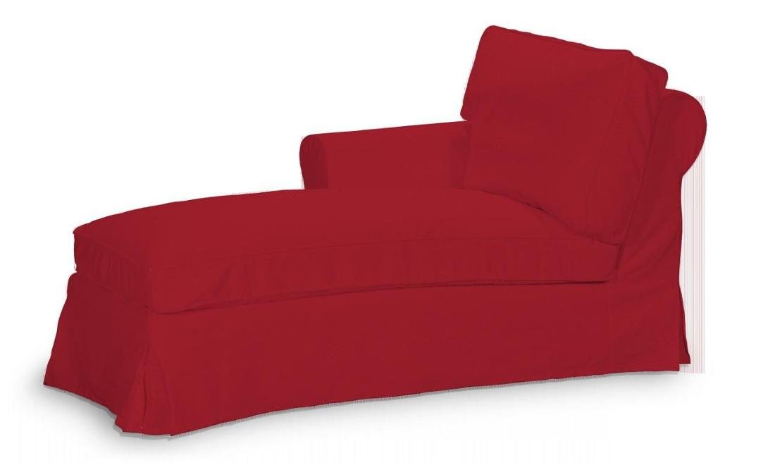 Dekoria Pokrowiec na szezlong Ektorp lewy czerwony 84 x 166 x 73 cm Etna 642-705-60