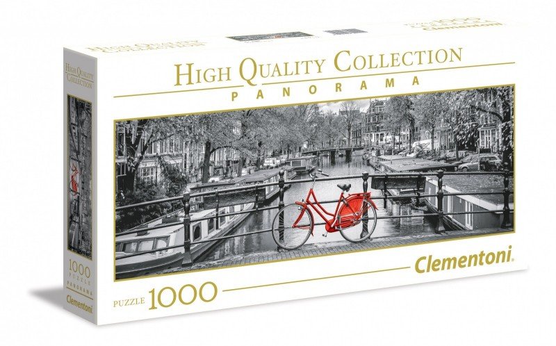 Clementoni 1000 elementów Panorama High Quality Amsterdam Bicycle