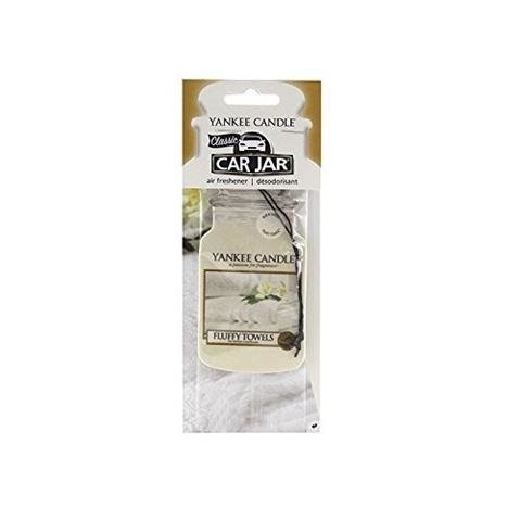 Yankee Candle Car Jar Wiszący odświeżacz do samochodu Fluffy Towels
