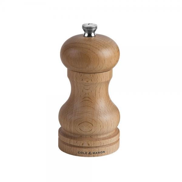 Cole & Mason Młynek do pieprzu Capstan, brązowy, 12 cm