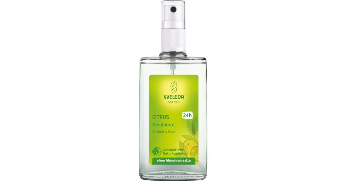 Weleda Citrus Deodorant, dezodorant cytrusowy, 100 ml