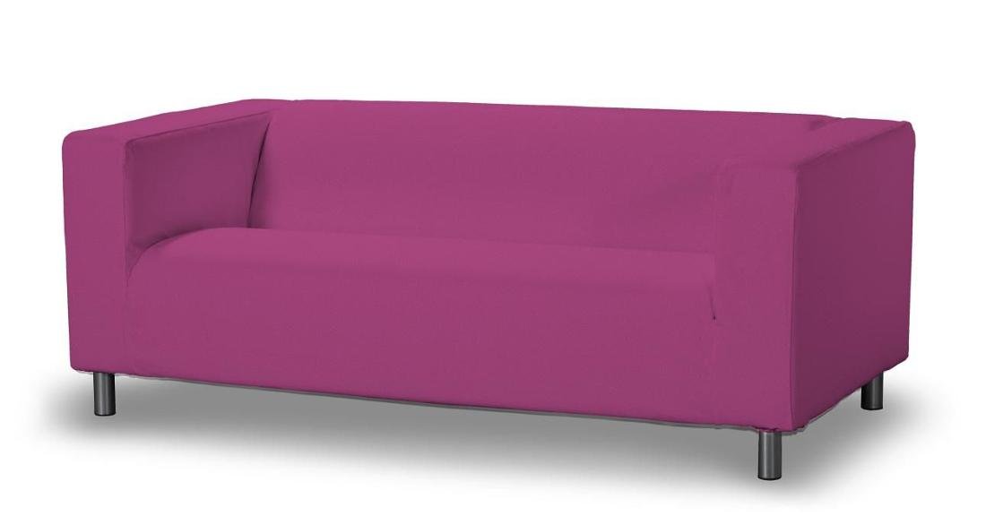 Dekoria Pokrowiec na sofę Klippan 2-osobową amarant 177 x 88 x 66 cm Etna 629-705-23