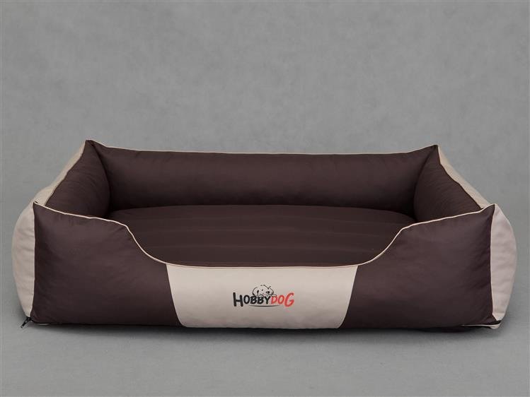 Hobbydog Legowisko dla psa, brąz z beżem, 85x65 cm