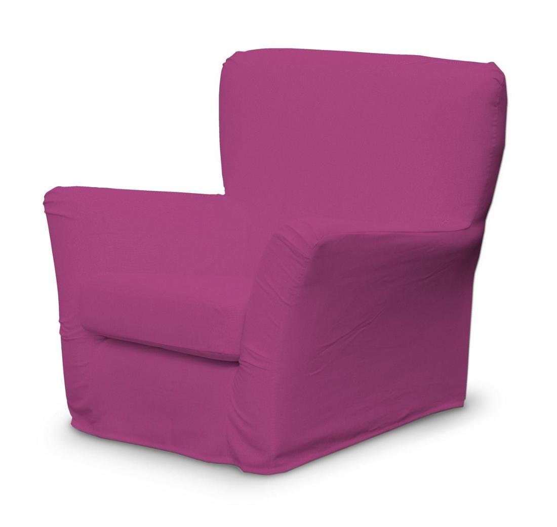 Dekoria Pokrowiec na fotel Tomelilla z zakładkami amarant 78 x 60 x 88 cm Etna 649-705-23