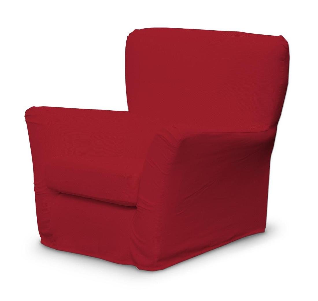 Dekoria Pokrowiec na fotel Tomelilla z zakładkami czerwony 78 x 60 x 88 cm Etna 649-705-60