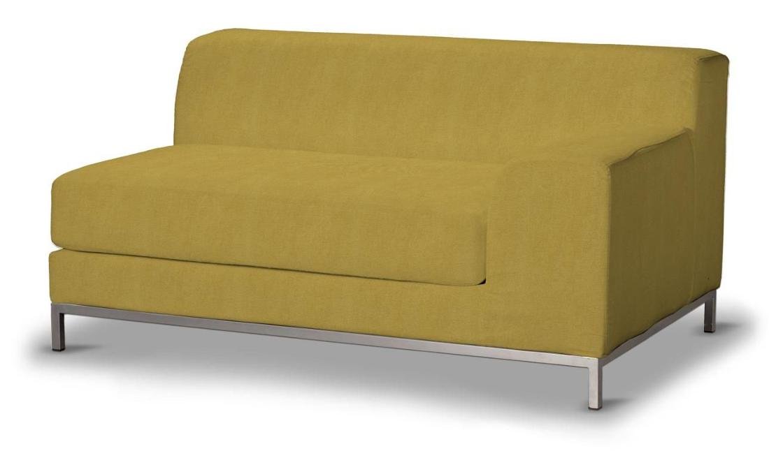 Dekoria Pokrowiec na sofę prawostronną Kramfors 2-osobową musztardowy szenil Sofa Kramfors Etna 639-705-04