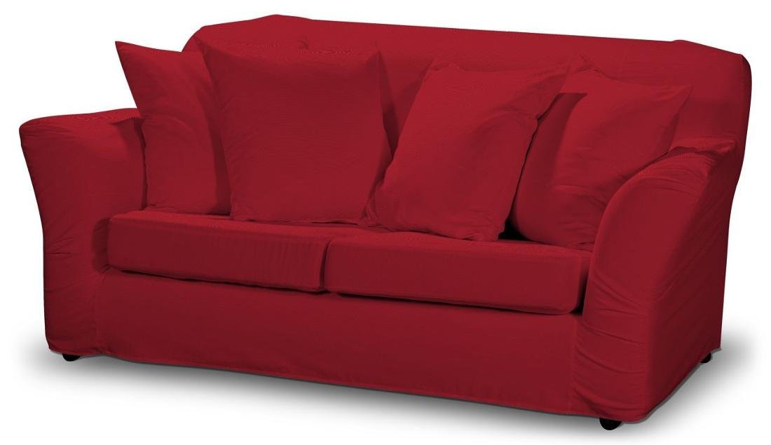Dekoria Pokrowiec na sofę Tomelilla 2-osobową nierozkładaną czerwony 156 x 80 x 76 cm Etna 643-705-60