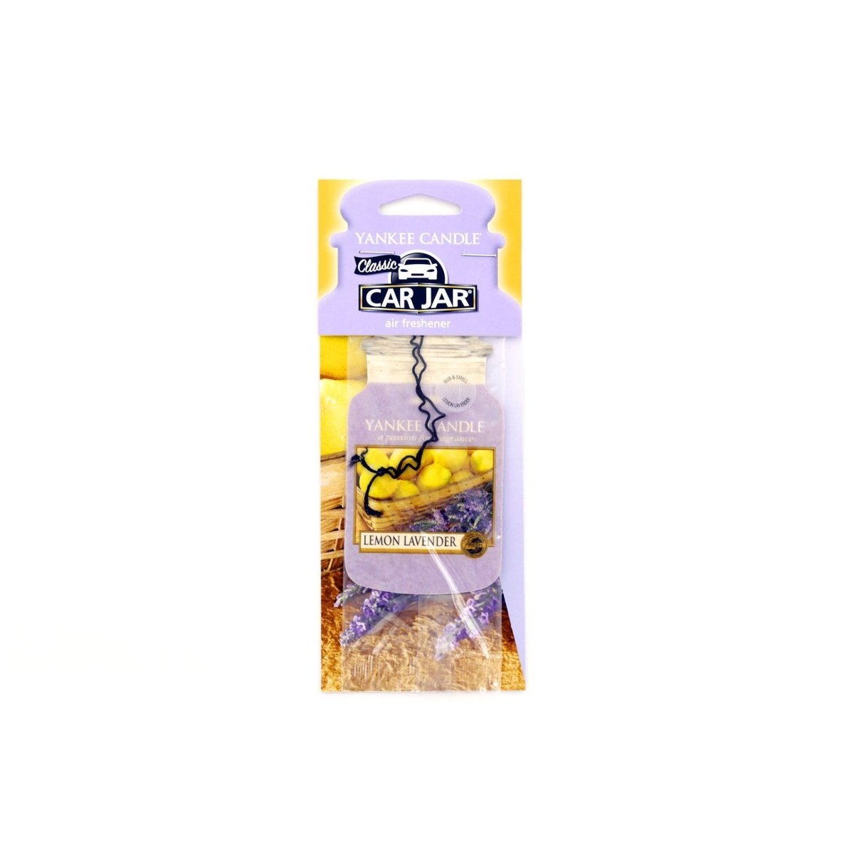 Yankee Candle Car Jar Lemon Car Lavender