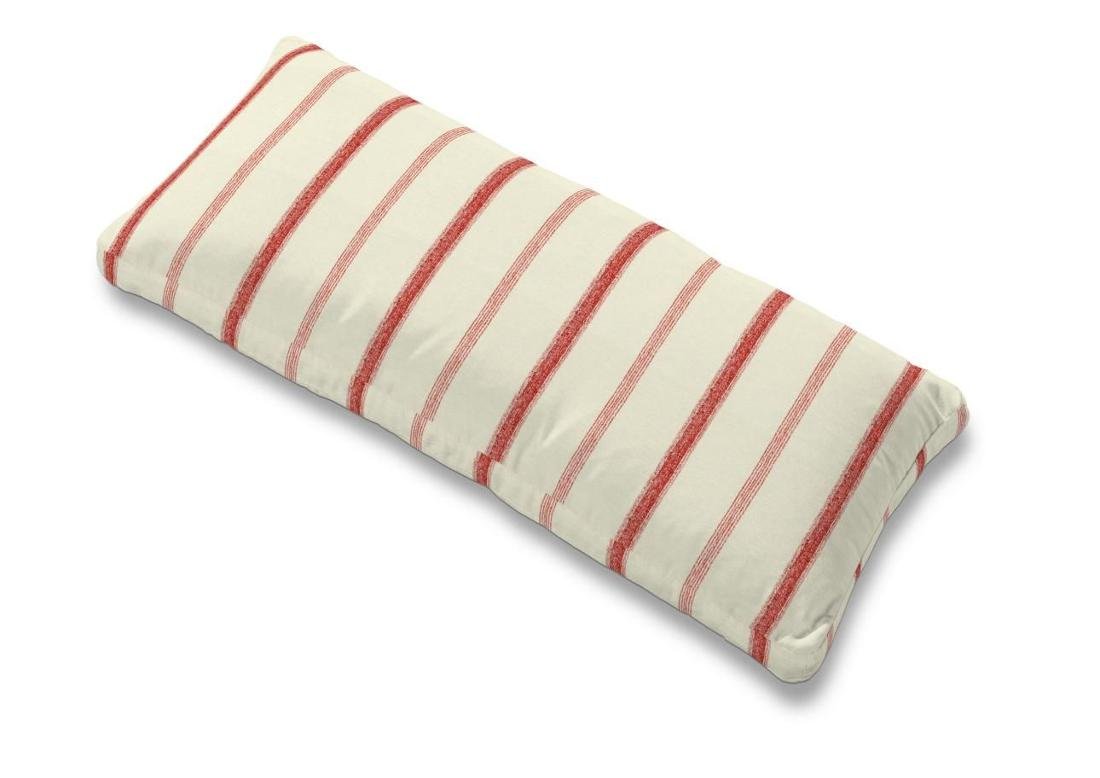 Dekoria pl pl Poszewka na poduszkę Karlstad 67x30cm ecru tło czerwone paski 67 x 30 cm Avinon 679-129-15