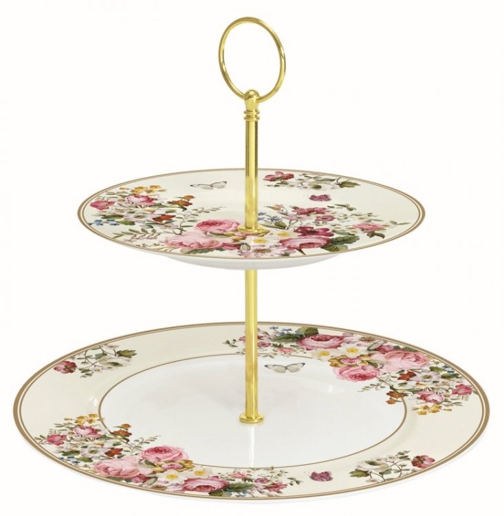 R2S Patera dwupoziomowa R1352#BLOC R2S porcelanowa R1352#BLOC