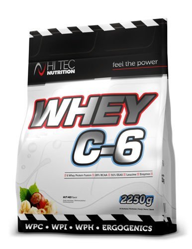 HI TEC, Whey C-6, 2250 g