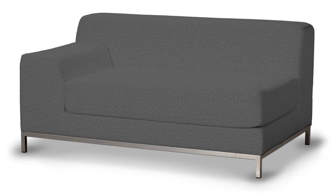 Dekoria Pokrowiec na sofę lewostronną Kramfors 2-osobową grafit Sofa Kramfors Edinburgh 625-115-77