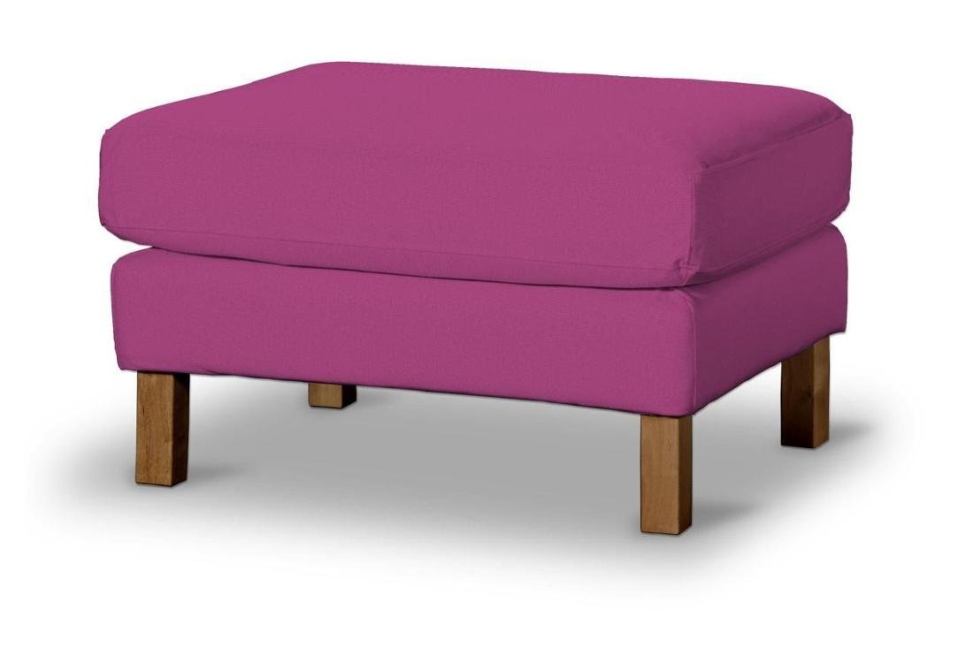 Dekoria pl pl Pokrowiec na podnóżek Karlstad amarant 61 x 79 x 44 cm Etna 622-705-23