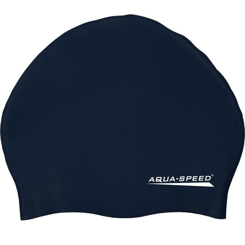 Aqua Speed Czepek pływacki silikonowy Smart 10 granatowy 1018