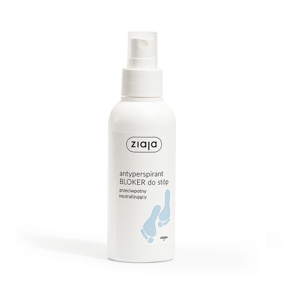 Ziaja stopy antyperspirant bloker do stóp 100 ml