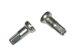 CNSPOKE Nyple AN12 12mm aluminiowe srebrne 144szt 5907558600858