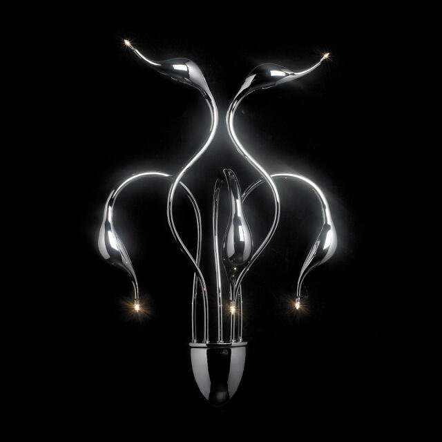 Zdjęcia - Żyrandol / lampa Italux Kinkiet designerski SWAN MB8098-5A -  ⚡ Odbierz KUPON rabatowy⚡ Zamó 