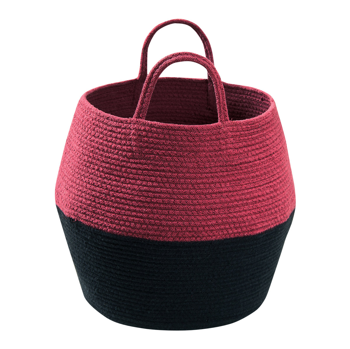 Lorena Canals Lorena Canals, Kosz, Basket Zoco, 30x35 cm, Bordowy