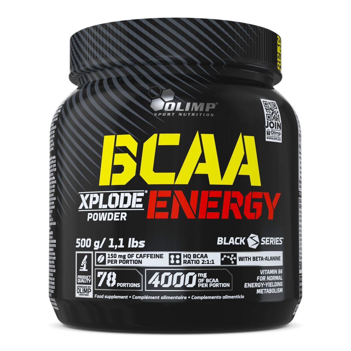 Olimp BCAA Xplode Powder Energy, 500 g