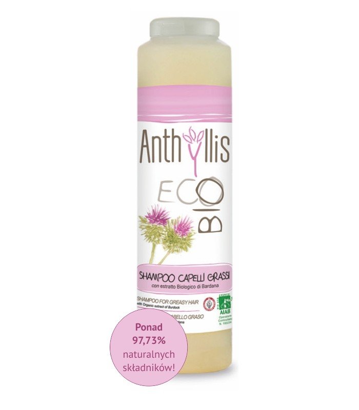 Anthyllis Szampon do włosów przetłuszczających się - Anthyllis for Oily Hair Shampoo Szampon do włosów przetłuszczających się - Anthyllis for Oily Hair Shampoo