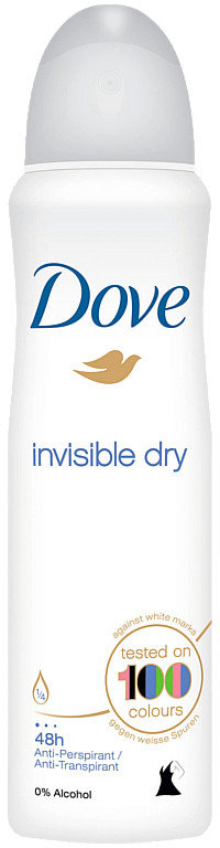 Dove Invisible Dry Antyperspirant w Spray 150 ml