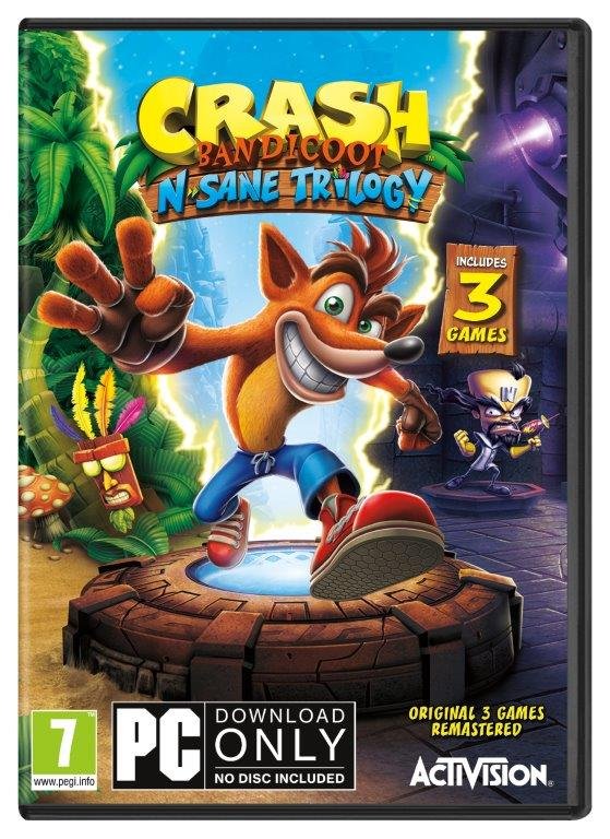 Crash Bandicoot N Sane Trilogy GRA PC