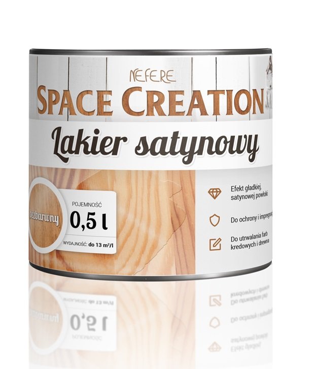 Lakier Satynowy Do Pow. Malowanych Farbą Kredową