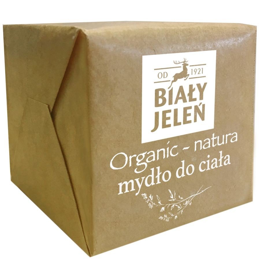 Biały Jeleń Organic-Natura 170g Mydło do ciała w kostce