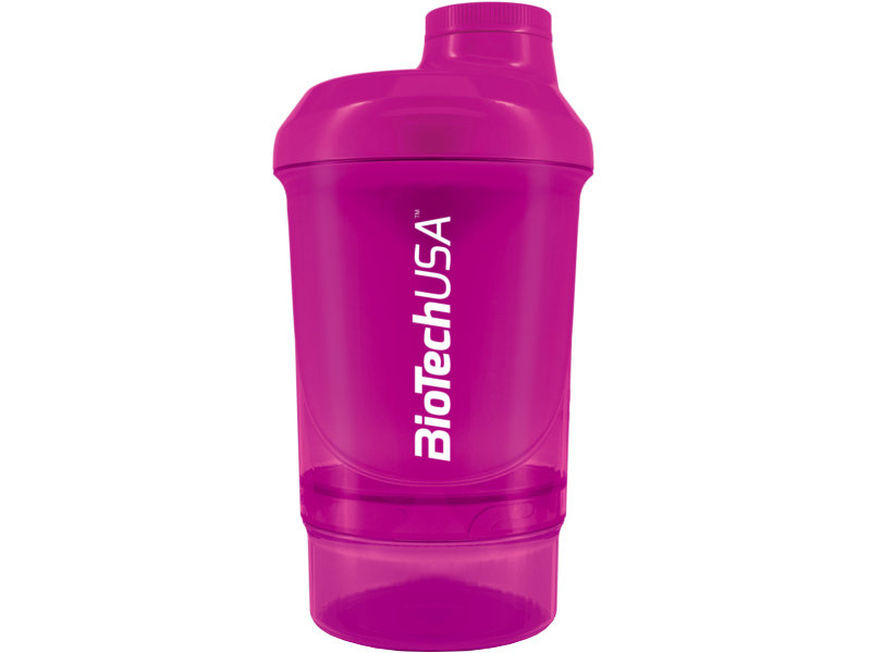 BioTech USA Shaker Nano, czarny, 300 ml