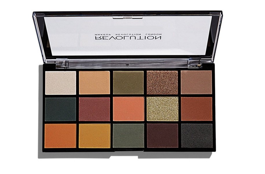 Makeup Revolution Re-Loaded, paleta cieni do powiek Iconic Division, 16,5 g