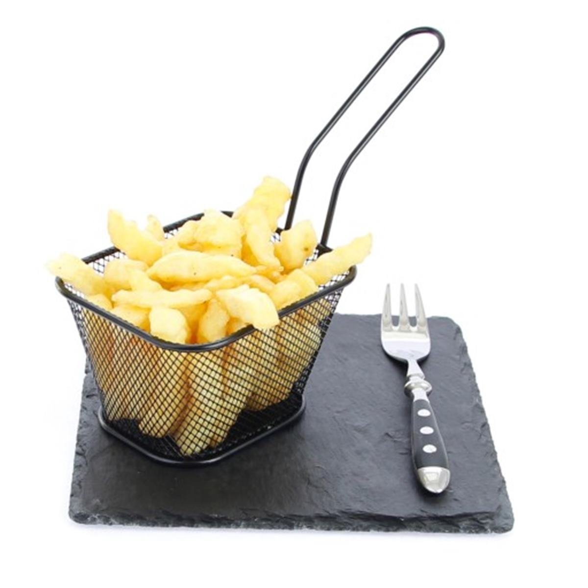 Sokomedica Koszyk do serwowania frytek i potraw SOKOMEDICA Black Edition, 400 ml