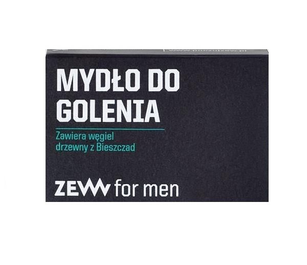 Zew for Men Mydło do golenia z węglem drzewnym z Bieszczad 85ml