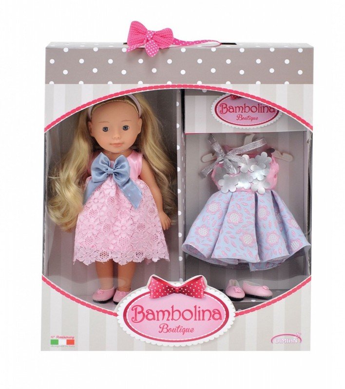 Smily Lalka Bambolina Boutique z sukienką