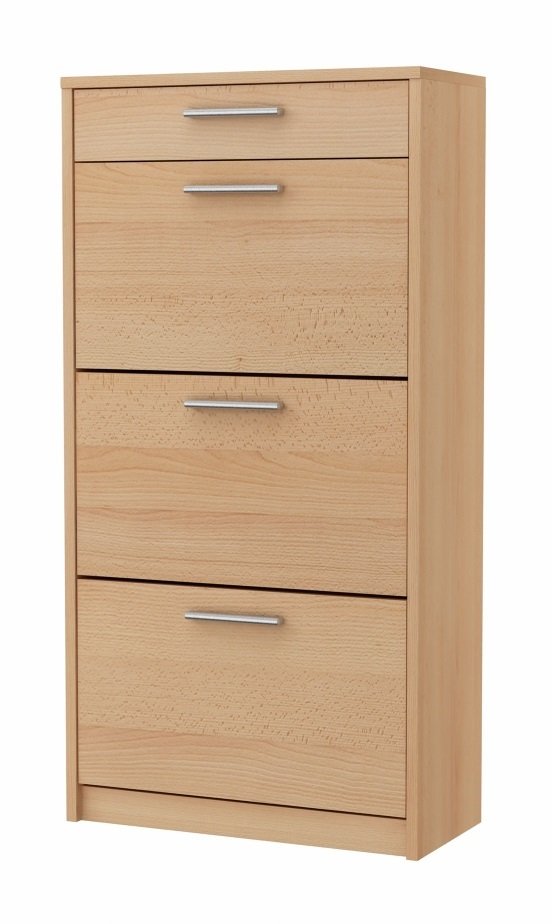 Szafka na buty LOCO Roma SM, buk, 64x28x125 cm