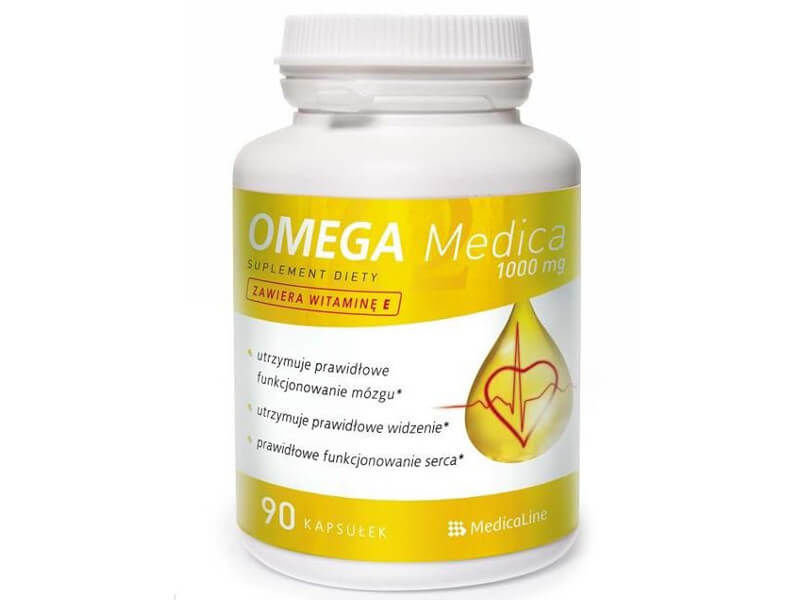 MEDICALINE Aliness Omega Medica 1000 mg x 90 kaps