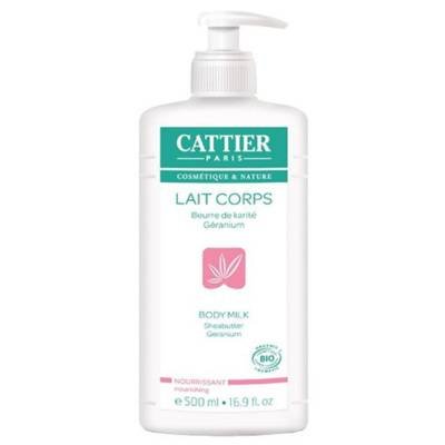 CATTIER (kosmetyki) Mleczko do ciała nawilżające z masłem shea EKO - Cattier - 500ml BP-3283950911184